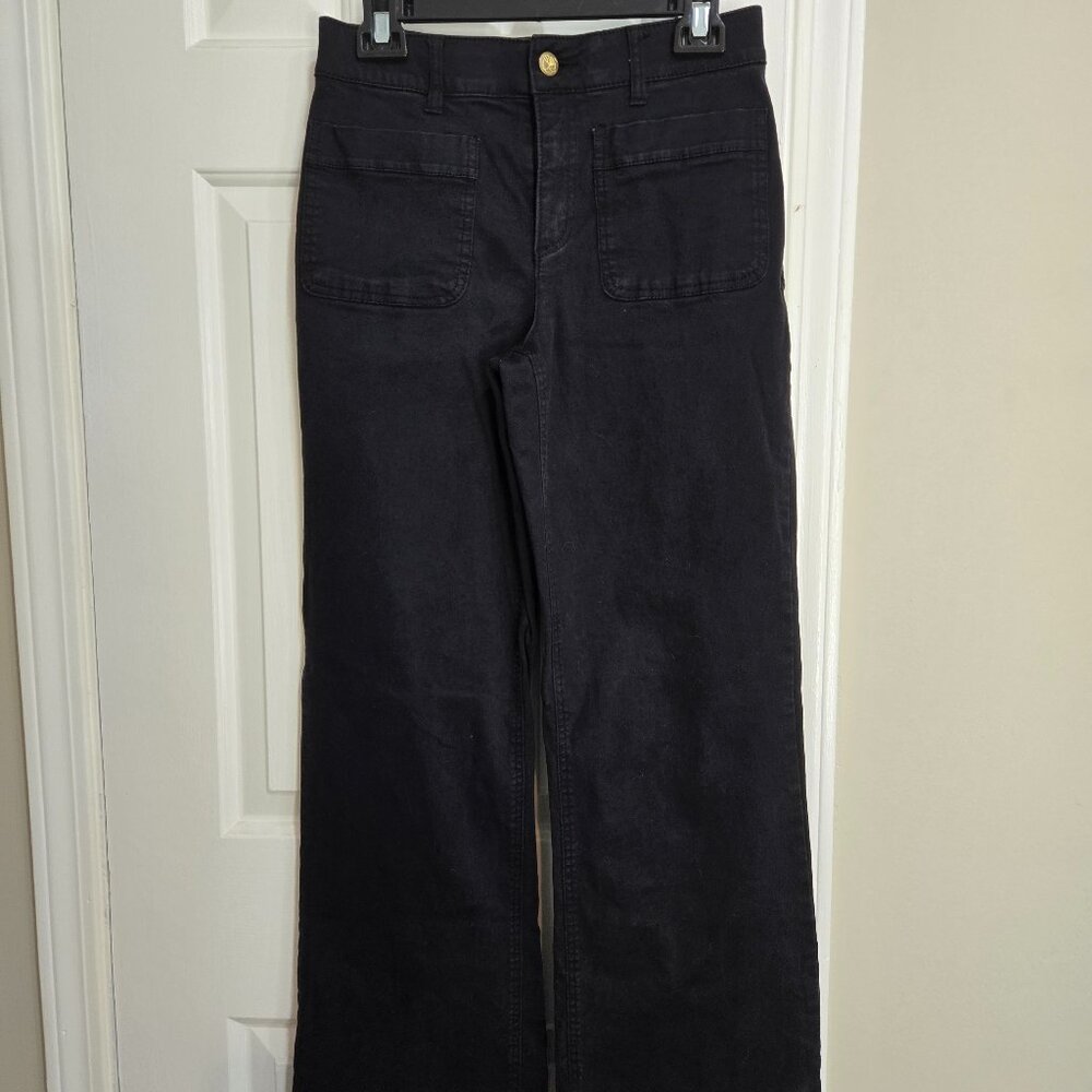 Draper James_Front Pocket_Black Pants_Size 6